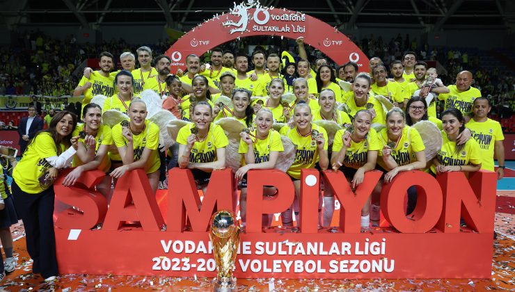 Fenerbahçe Opet 7’nci kez Sultanlar Ligi şampiyonu