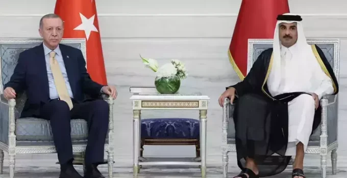 Cumhurbaşkanı Erdoğan Katar Emiri Al Sani ile telefonda görüştü