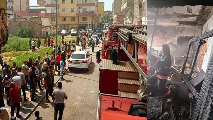 Mardin’de 2’si bebek 7 kişi dumandan etkilendi